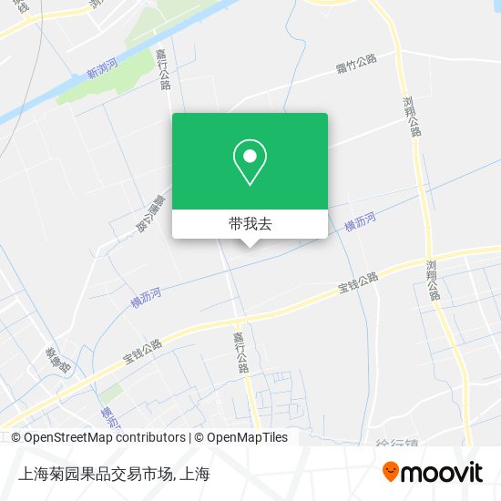 上海菊园果品交易市场地图
