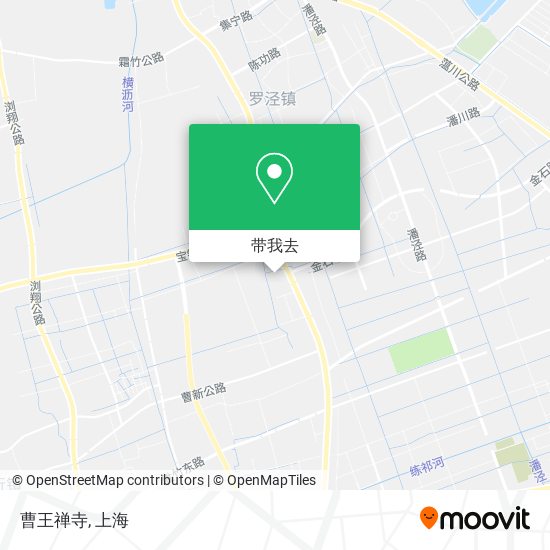 曹王禅寺地图