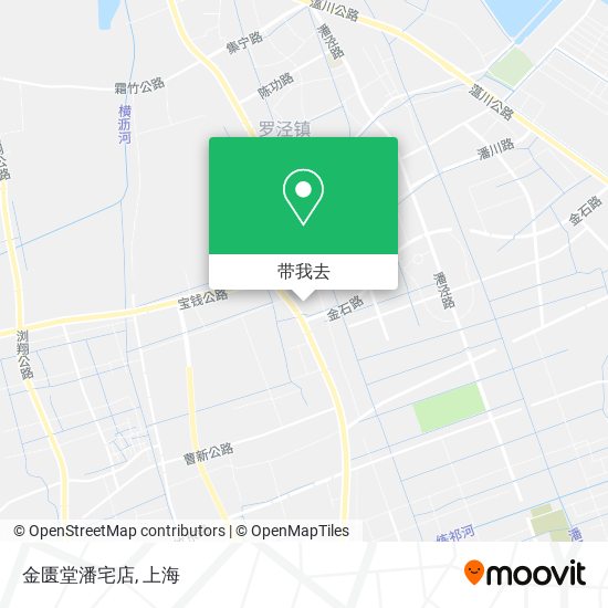 金匮堂潘宅店地图