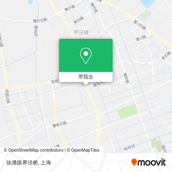 徐潘路界泾桥地图