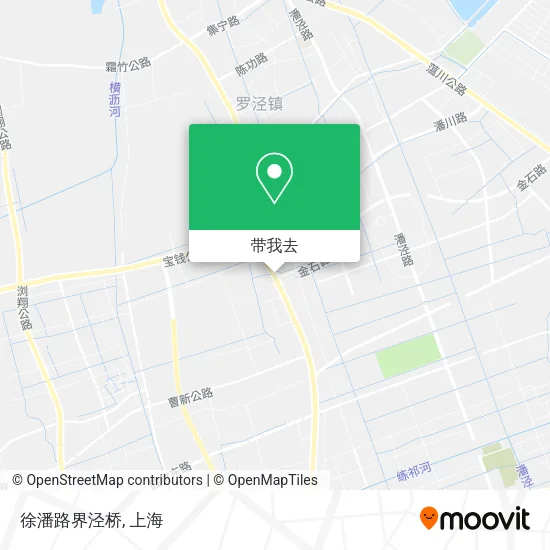 徐潘路界泾桥地图