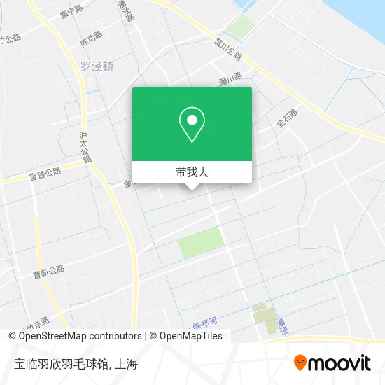 宝临羽欣羽毛球馆地图
