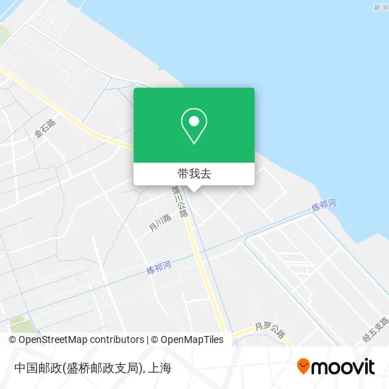 中国邮政(盛桥邮政支局)地图