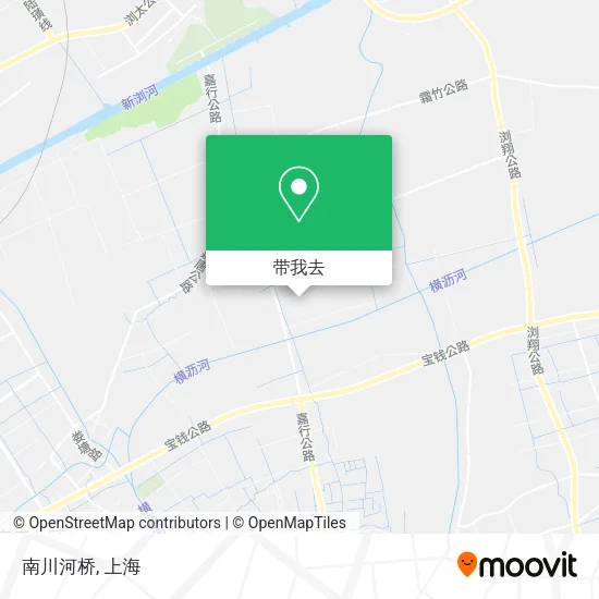 南川河桥地图