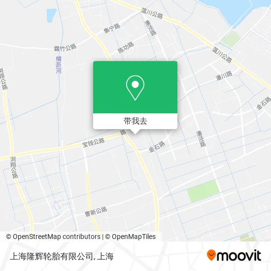 上海隆辉轮胎有限公司地图