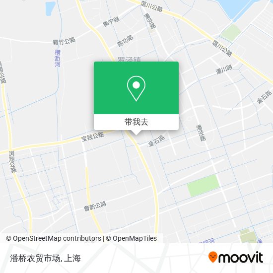 潘桥农贸市场地图