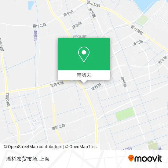 潘桥农贸市场地图