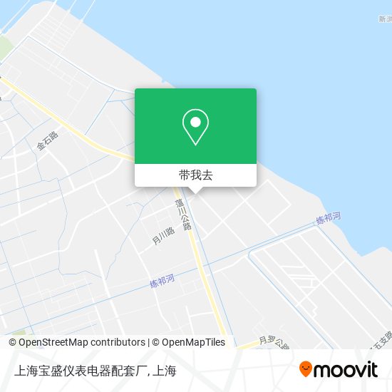 上海宝盛仪表电器配套厂地图
