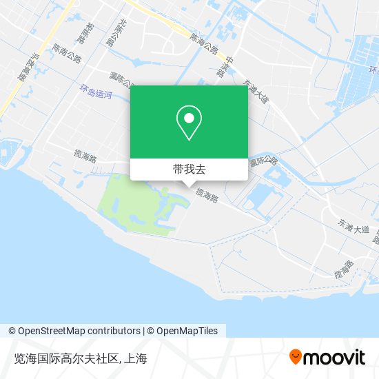 览海国际高尔夫社区地图