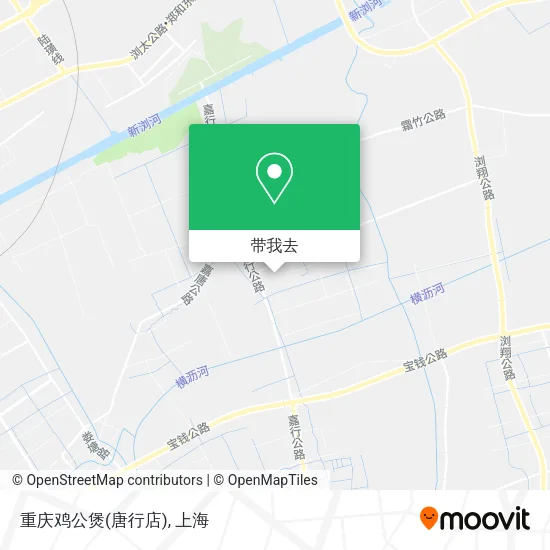 重庆鸡公煲(唐行店)地图