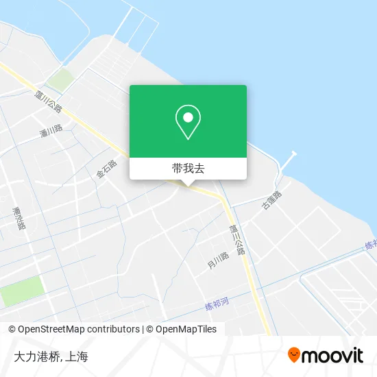大力港桥地图