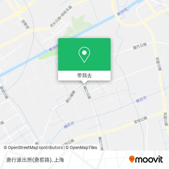 唐行派出所(唐窑路)地图