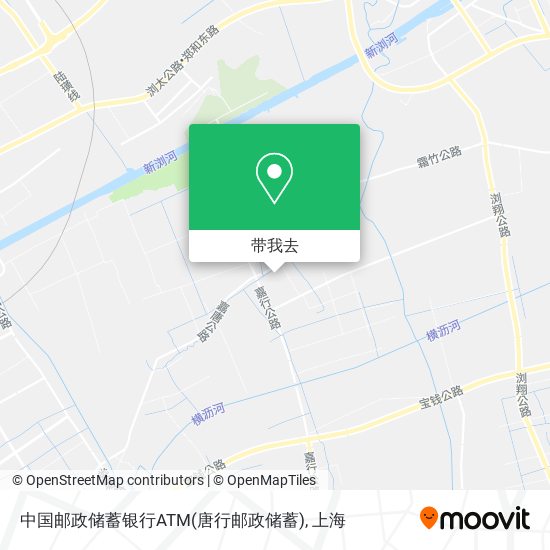 中国邮政储蓄银行ATM(唐行邮政储蓄)地图