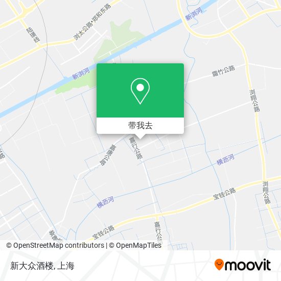 新大众酒楼地图
