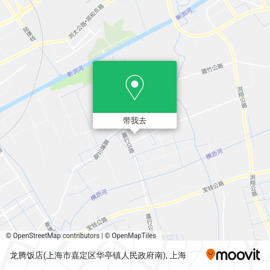 龙腾饭店(上海市嘉定区华亭镇人民政府南)地图