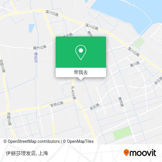 伊丽莎理发店地图