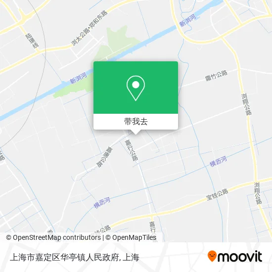 上海市嘉定区华亭镇人民政府地图
