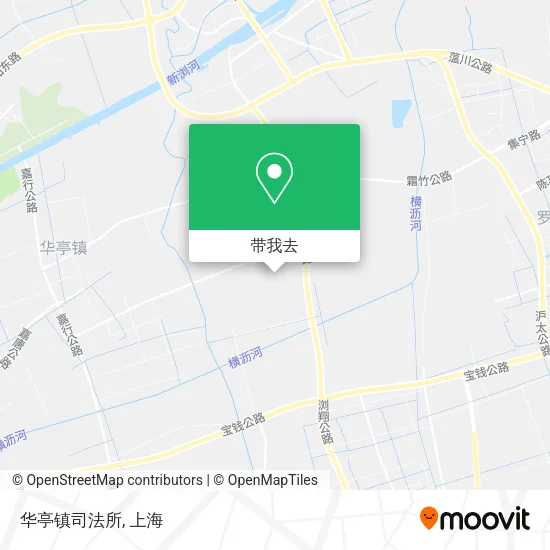 华亭镇司法所地图