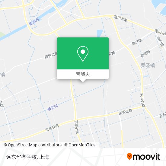 远东华亭学校地图
