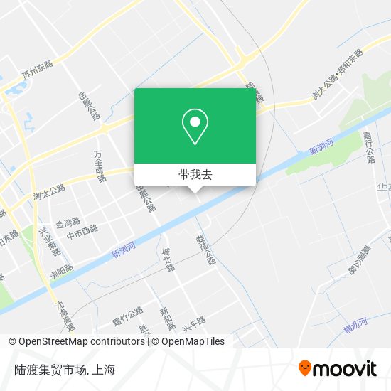 陆渡集贸市场地图