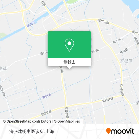 上海张建明中医诊所地图