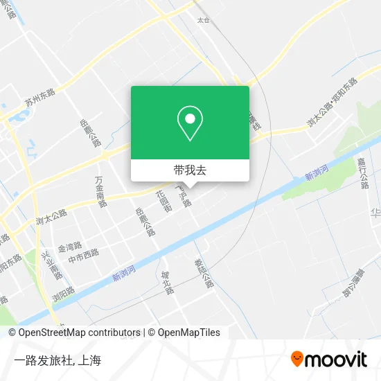 一路发旅社地图