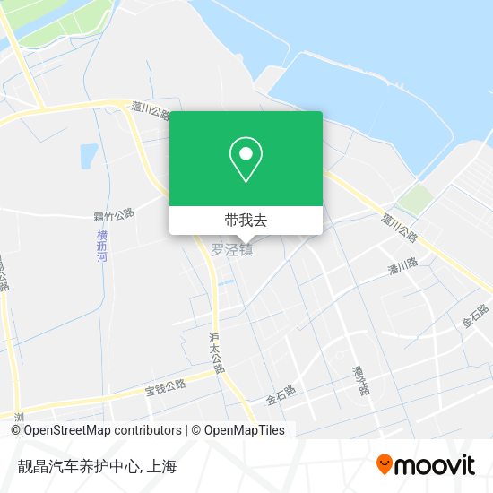 靓晶汽车养护中心地图