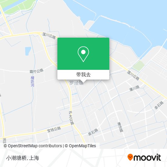 小潮塘桥地图
