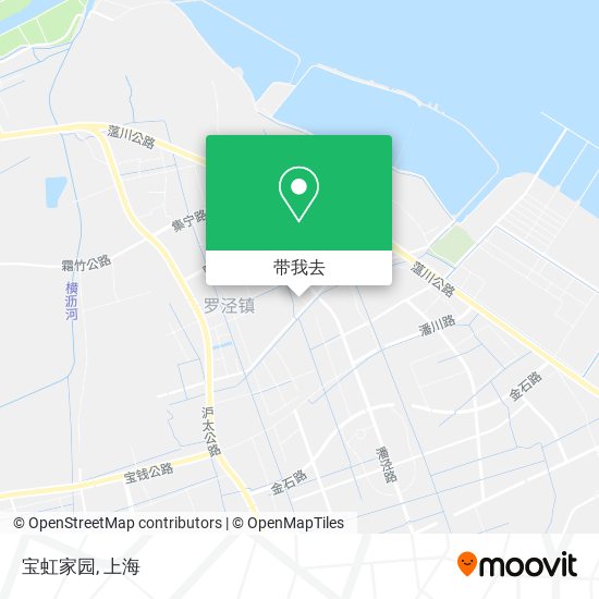 宝虹家园地图