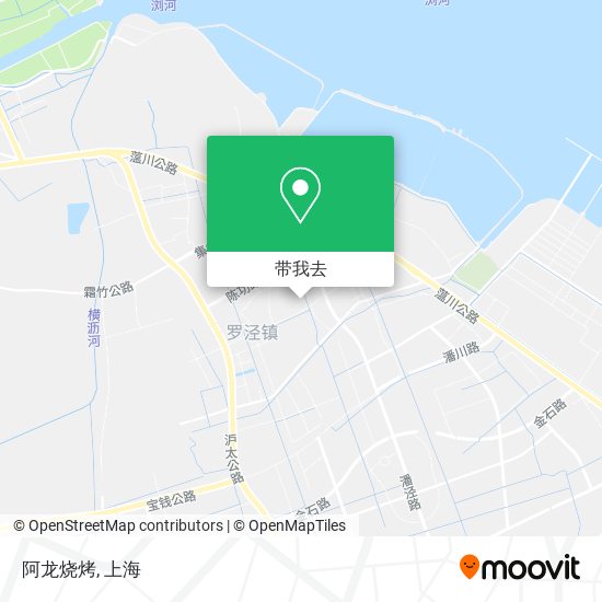 阿龙烧烤地图