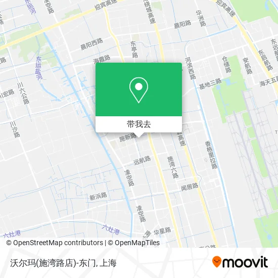 沃尔玛(施湾路店)-东门地图