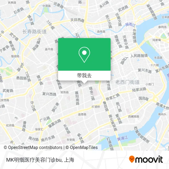 MK明慨医疗美容门诊bu地图