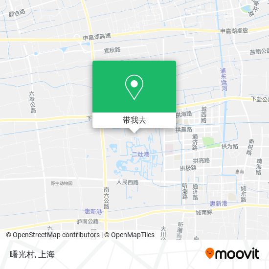 曙光村地图