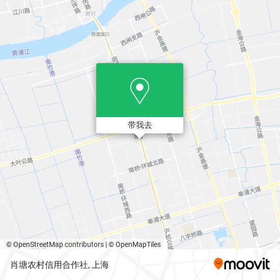 肖塘农村信用合作社地图
