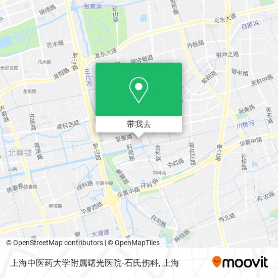 上海中医药大学附属曙光医院-石氏伤科地图
