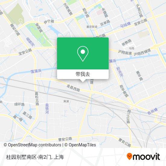 桂园别墅南区-南2门地图