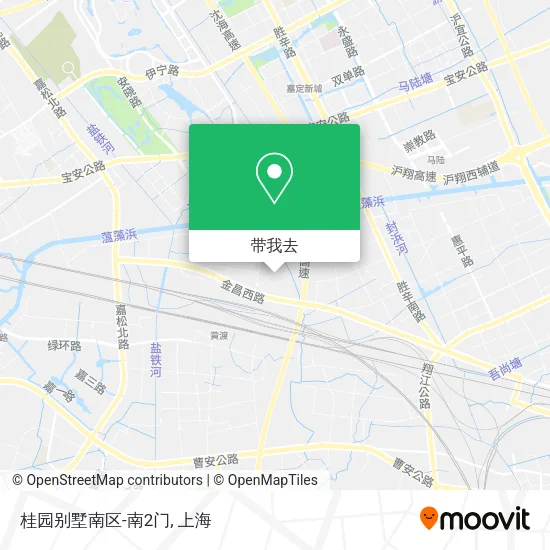桂园别墅南区-南2门地图