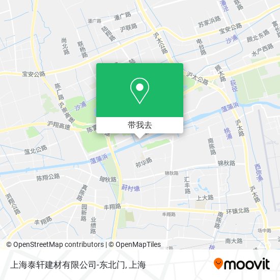 上海泰轩建材有限公司-东北门地图