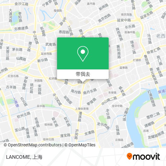 LANCOME地图