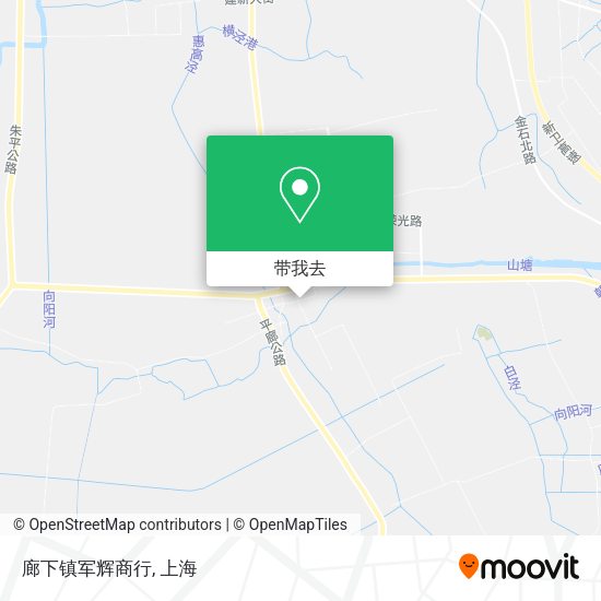 廊下镇军辉商行地图