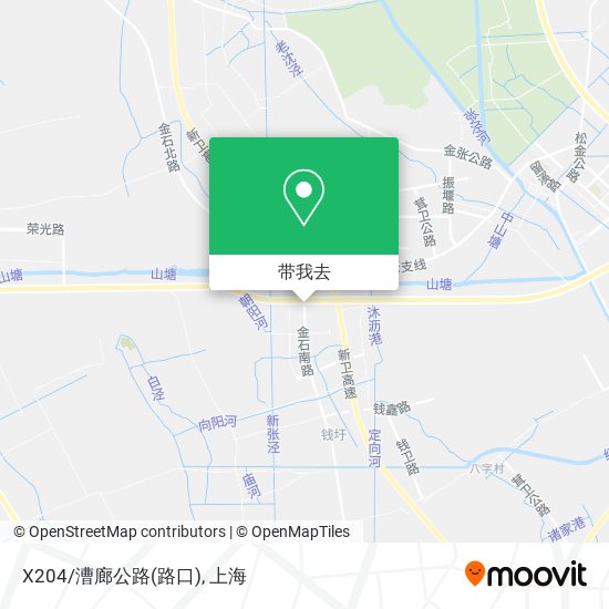 X204/漕廊公路(路口)地图