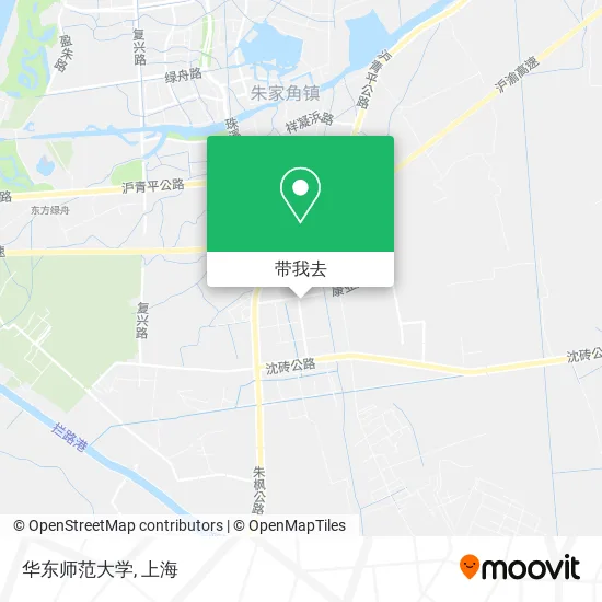 华东师范大学地图