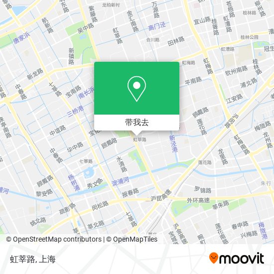 虹莘路地图