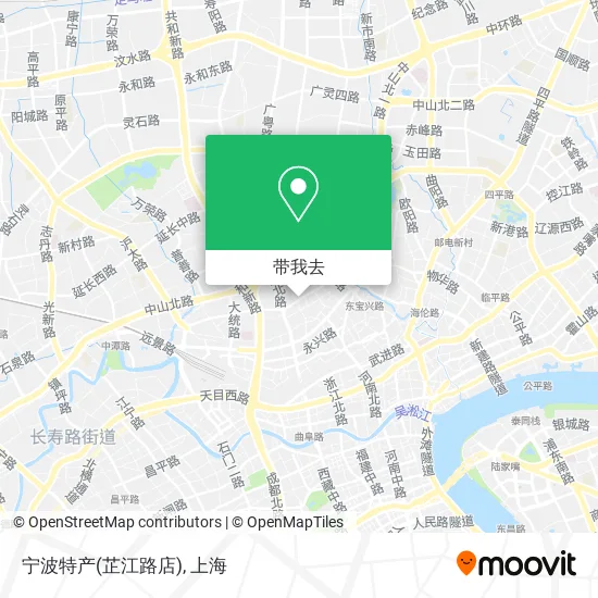 宁波特产(芷江路店)地图