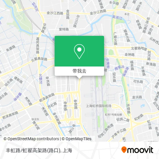 丰虹路/虹翟高架路(路口)地图