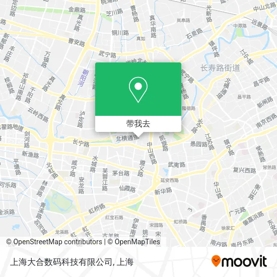 上海大合数码科技有限公司地图