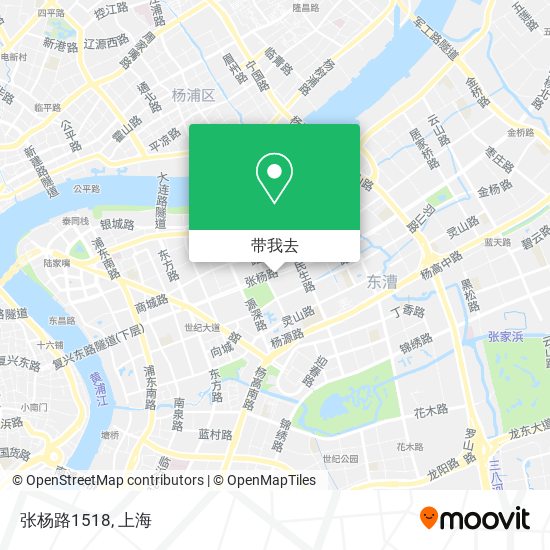 张杨路1518地图