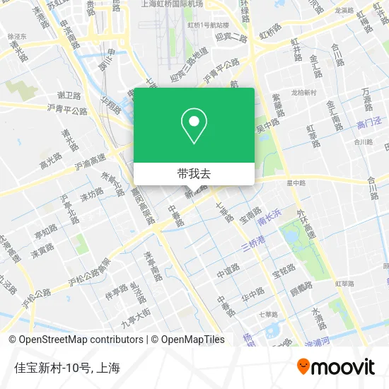 佳宝新村-10号地图