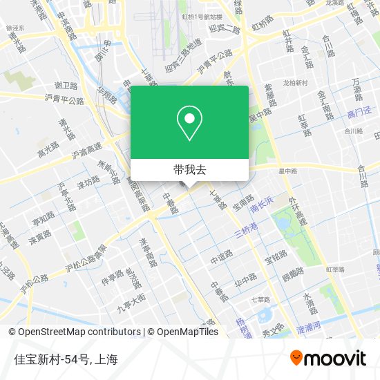 佳宝新村-54号地图
