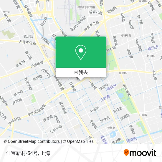 佳宝新村-54号地图